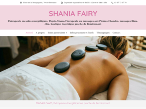 SHANIA FAIRY Servance, Réflexologie plantaire, Magnétisme, Reiki, Shiatsu
