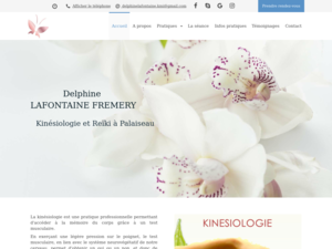 Delphine LAFONTAINE FREMERY Palaiseau, Kinésiologie, Reiki