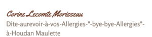 Corine Lecomte Morisseau Bazainville, Pratiques énergétiques